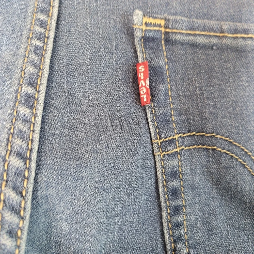 Levis 511 Slim Fit Jeans Boys Size 14 Regular Medium Wash Blue Denim 27x29
